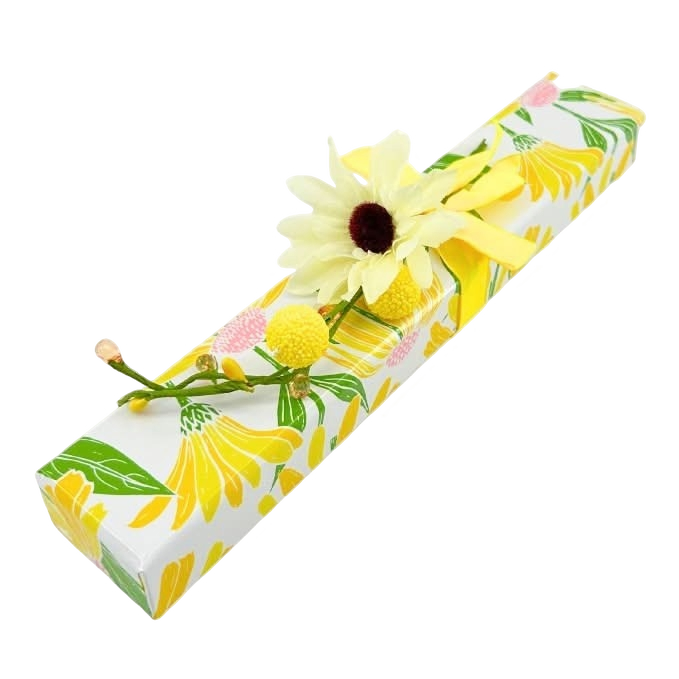 Caja de pralinés belgas surtidos Sunny daisy 105g