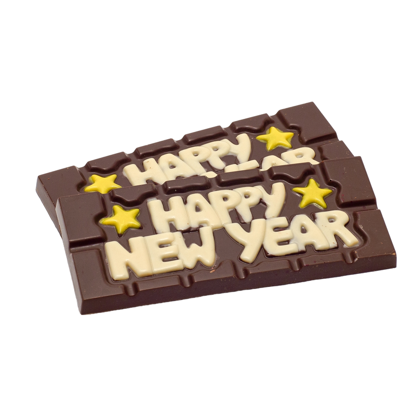 Tableta de mensajería de chocolate negro 45g