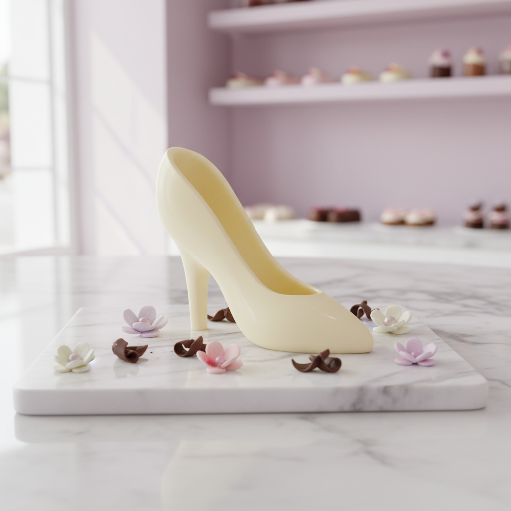 Chocolate blanco tacón alto 65g