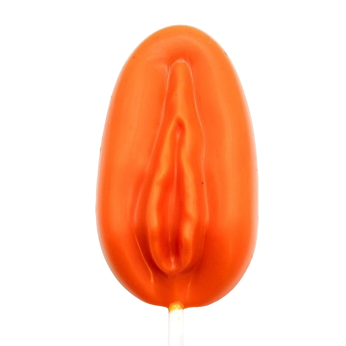 Golosina femenina de chocolate blanco y naranja juguetona 30g