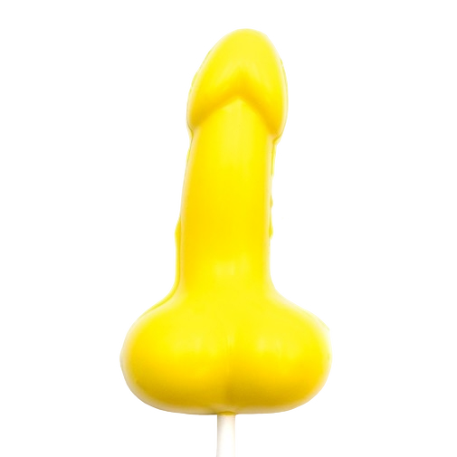 Golosina amarilla juguetona de chocolate blanco 30g