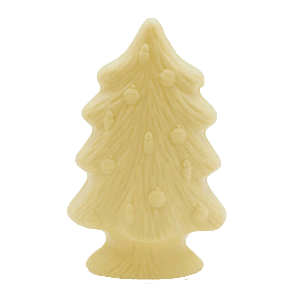 Árbol de Navidad de chocolate blanco 170 g