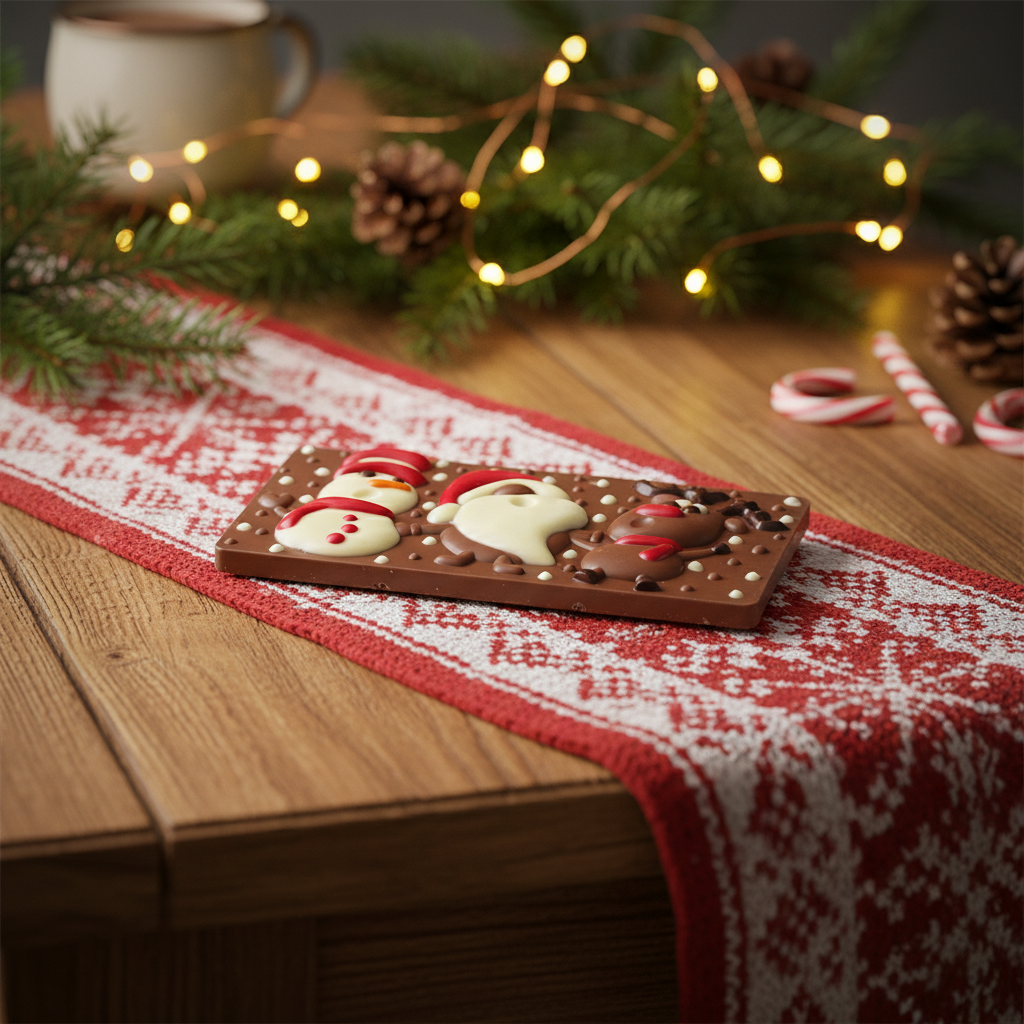 Barrita de chocolate con leche Christmas Friends 100 g