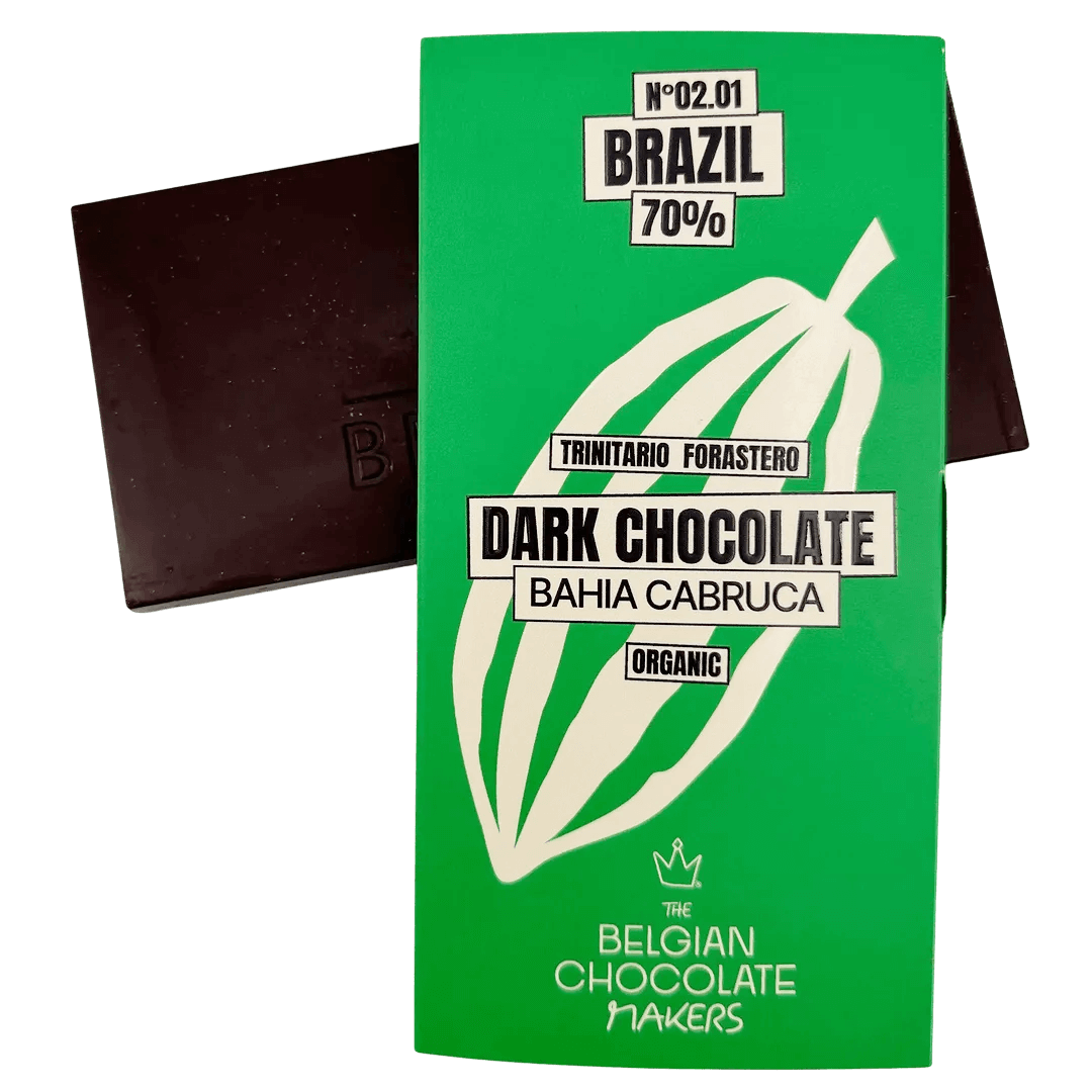 Tableta de chocolate origen Brasil Bahía Cabruca 70%ˆ