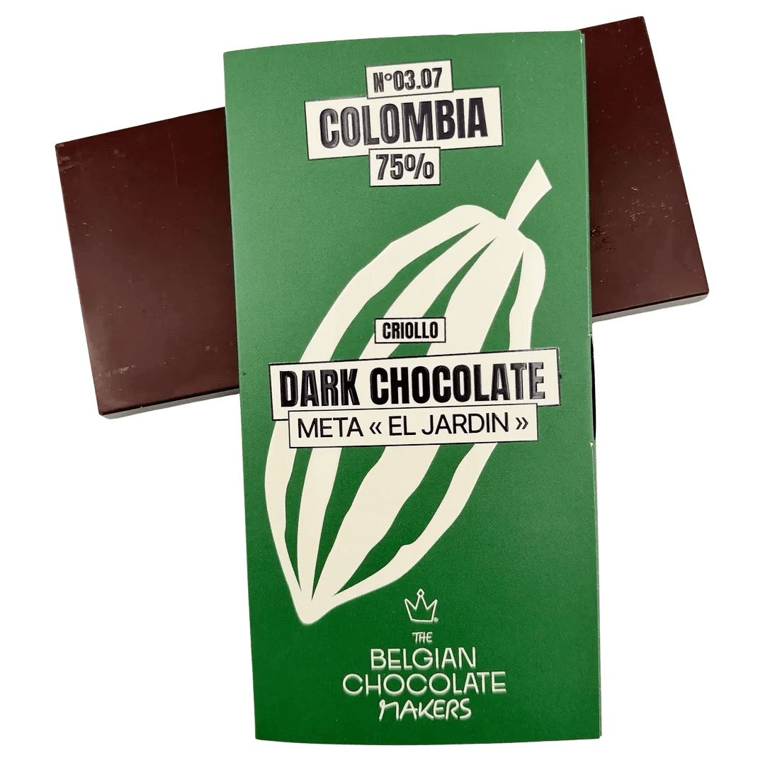 Tableta de chocolate Colombia Meta El Jardin 75%