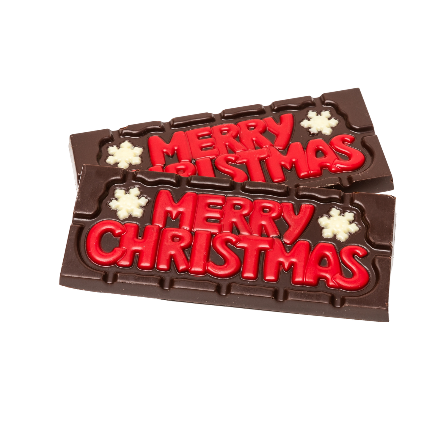 Tableta de mensajería de chocolate negro 45g