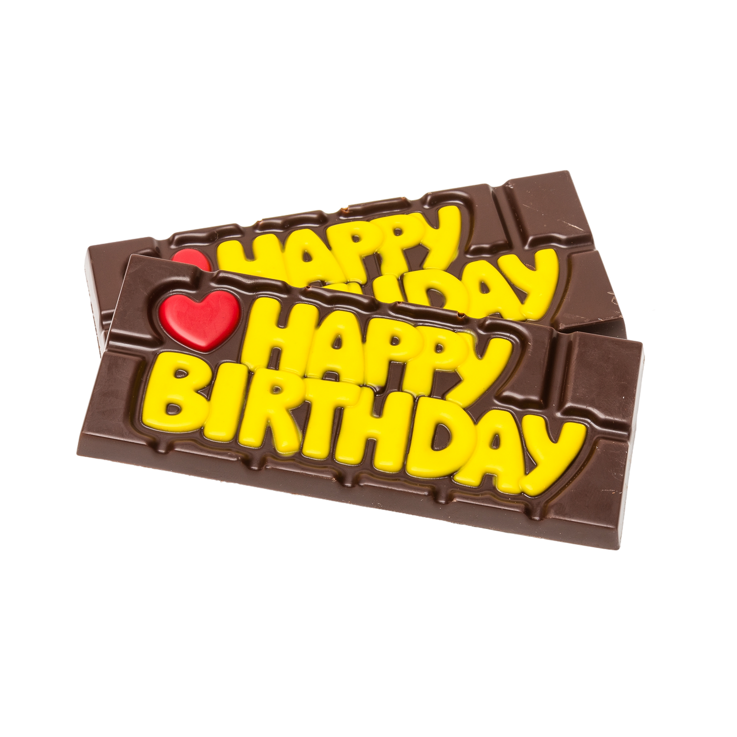 Tableta de mensajería de chocolate negro 45g 