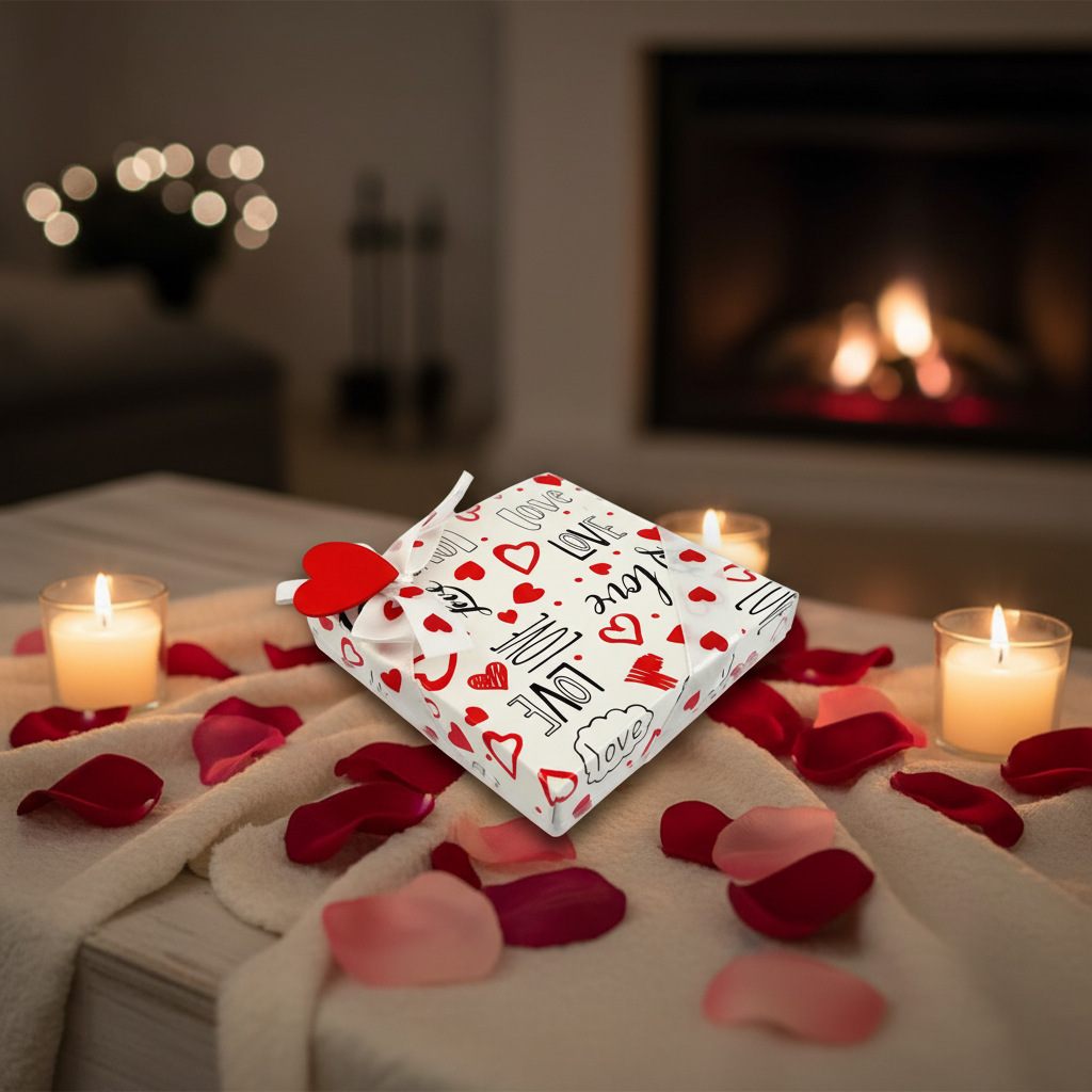 Love caja de 4 bombones belgas 50g