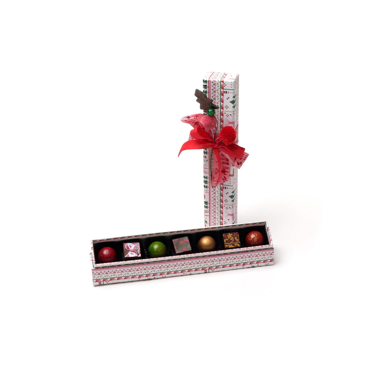 Navidad país de las maravillas 7 bombones 105 Grs