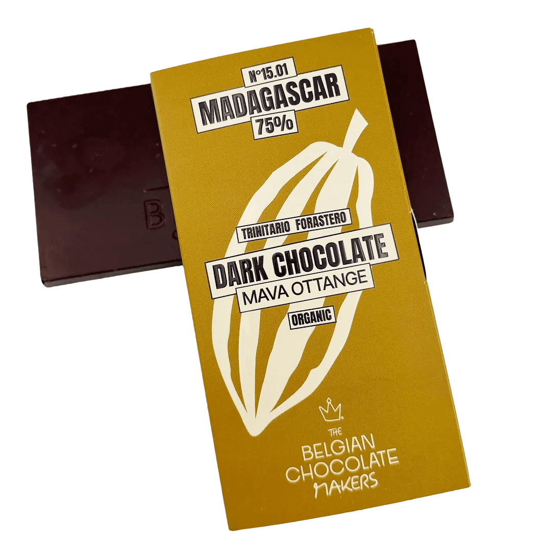 Tableta de chocolate origen Madagascar Mava Ottange 75%
