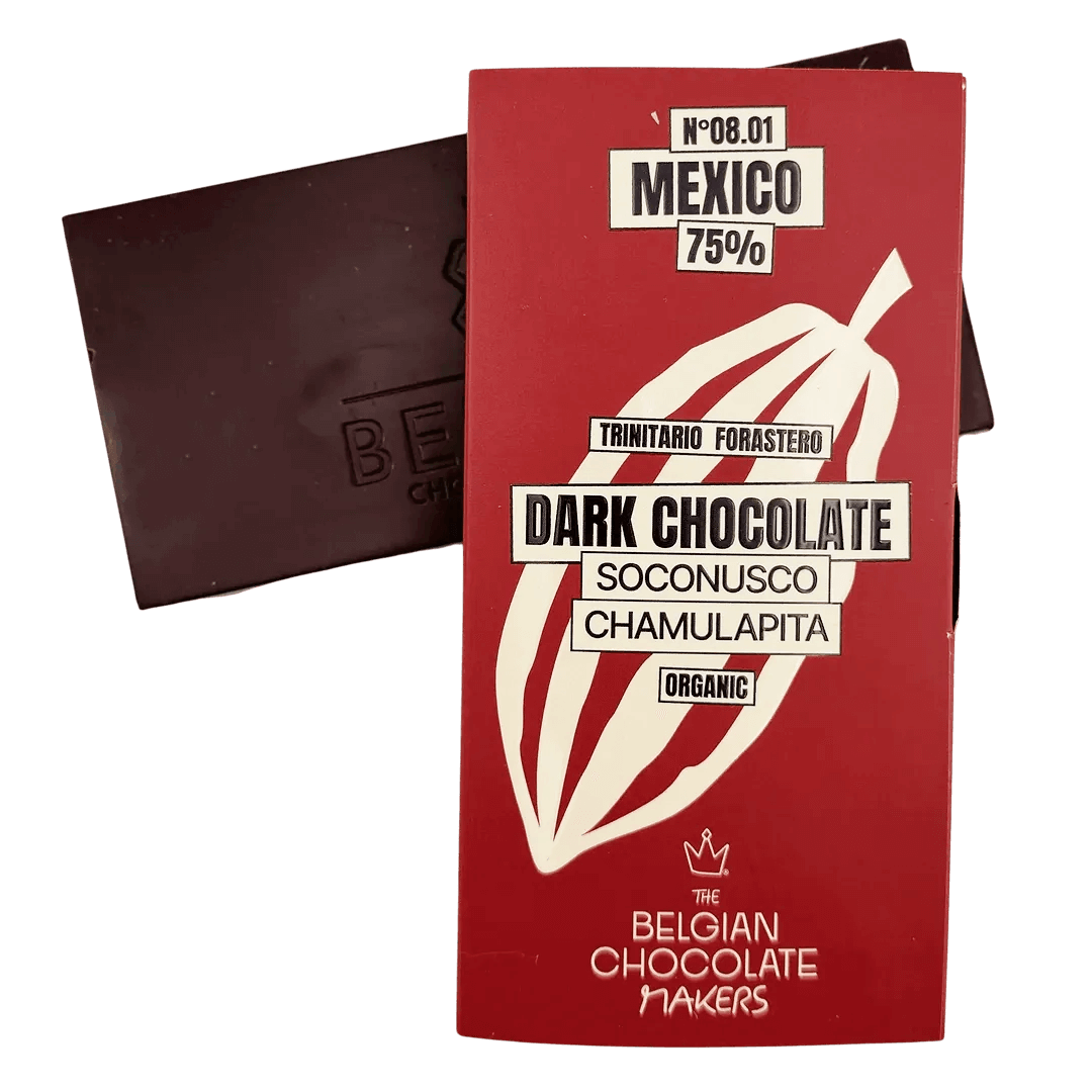 Tableta de chocolate origen México Soconusco Chamulapita 75