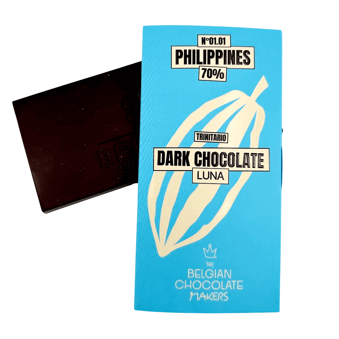 Tableta de chocolate origen Filipinas Luna 70%