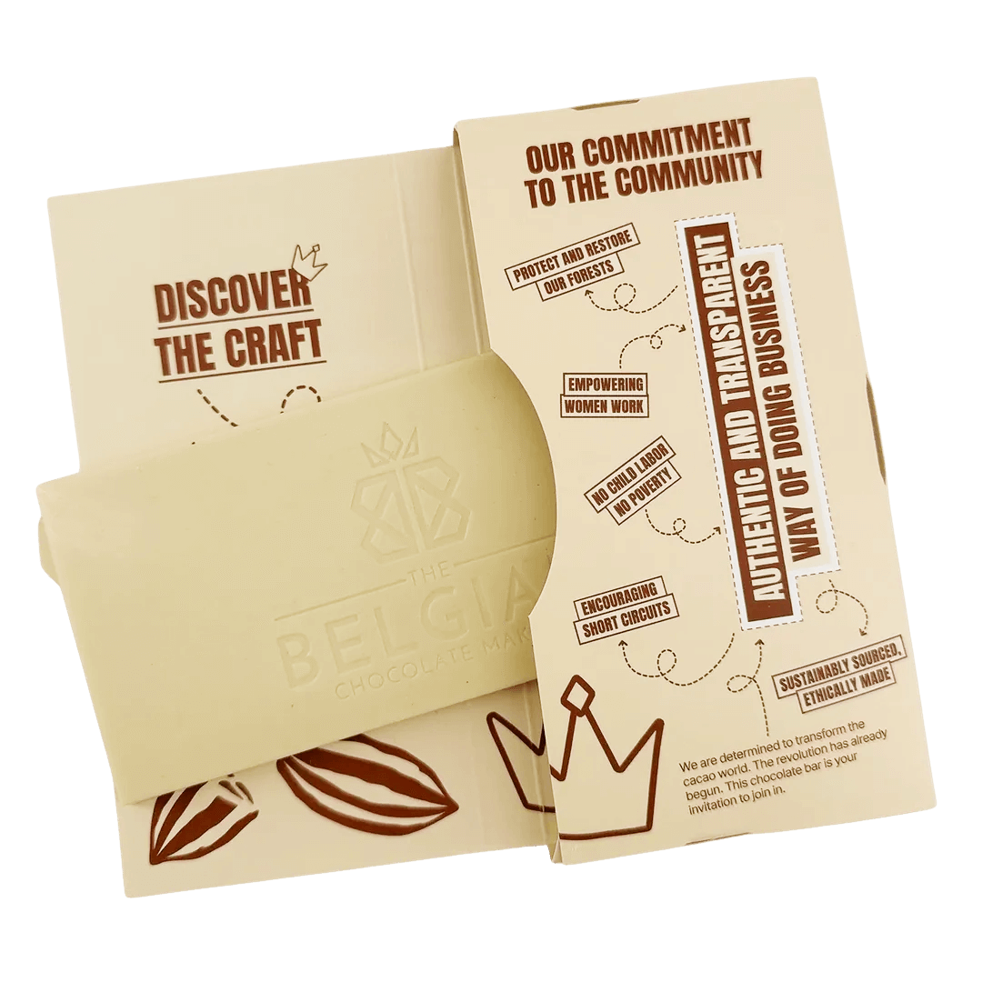 Tableta de chocolate blanco vainilla Bourbon 35%