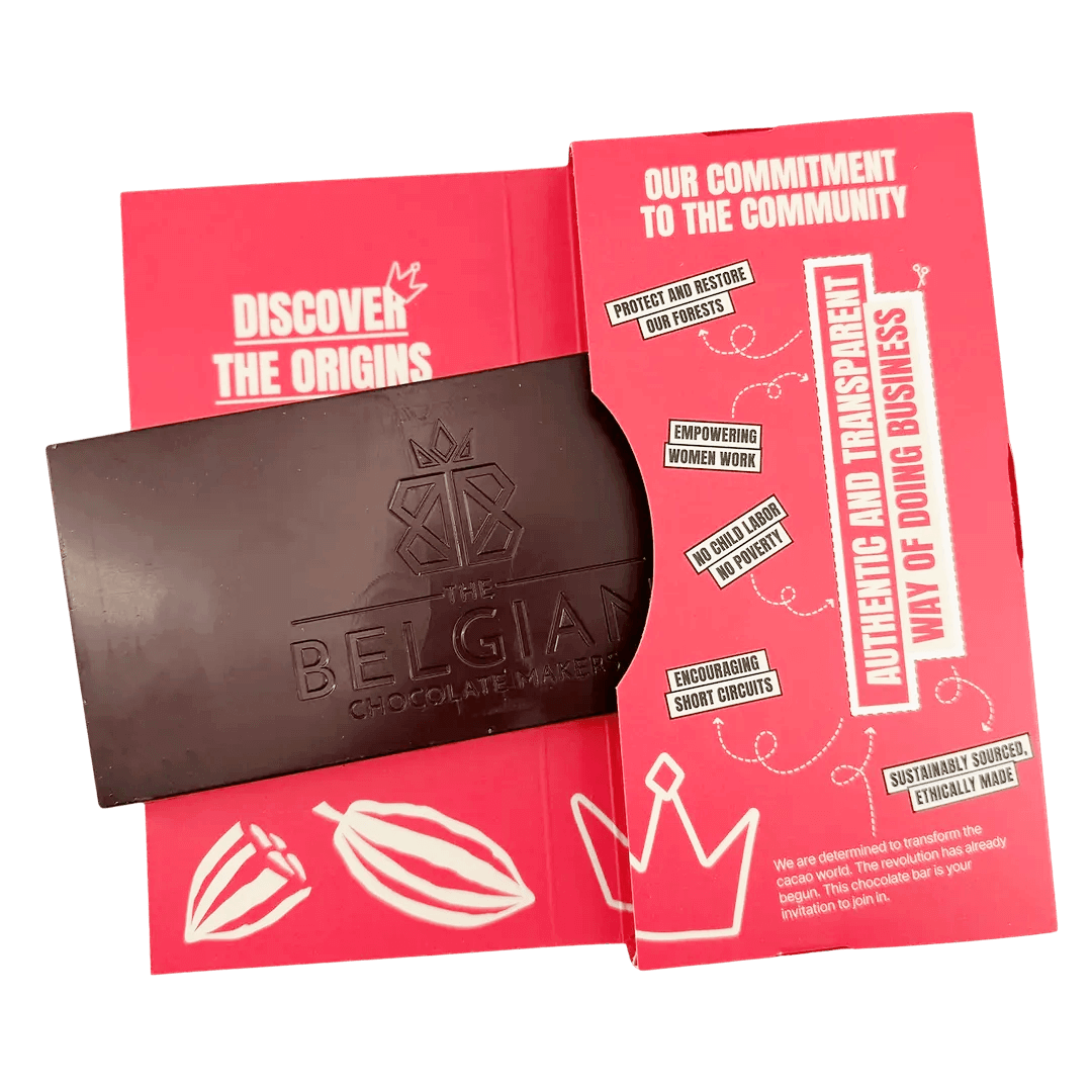 Tableta de chocolate origen Honduras Rojo Maya 75%