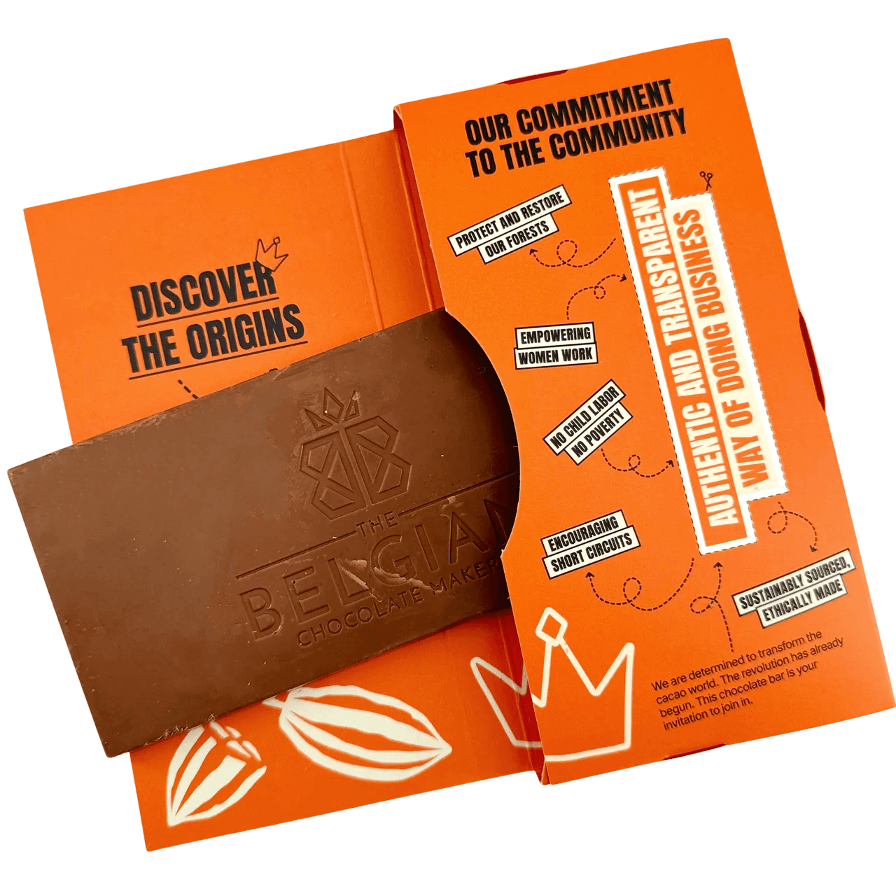 Tableta de chocolate Kasalto origen Ecuador 47% caramelo salado