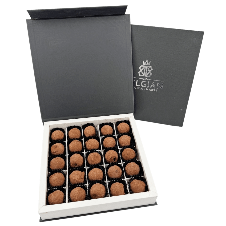 Trufas de chocolate sabor cacao 25 piezas
