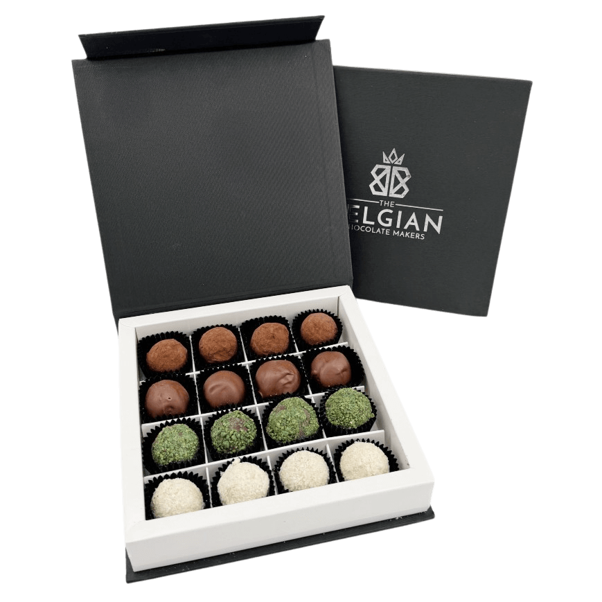 Trufas de chocolate sabores variados 16 unidades