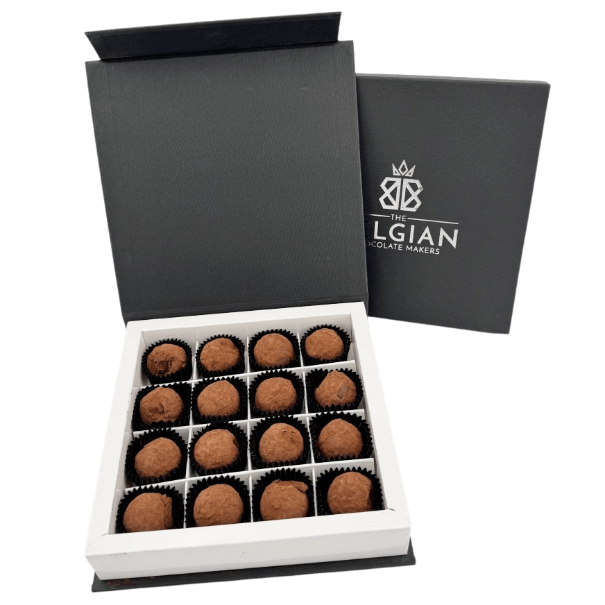 Trufas de chocolate sabor cacao 16 piezas