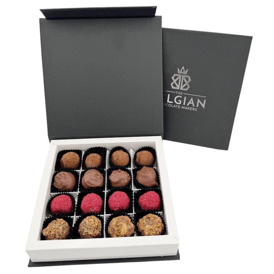 Trufas de chocolate sabores variados 16 unidades