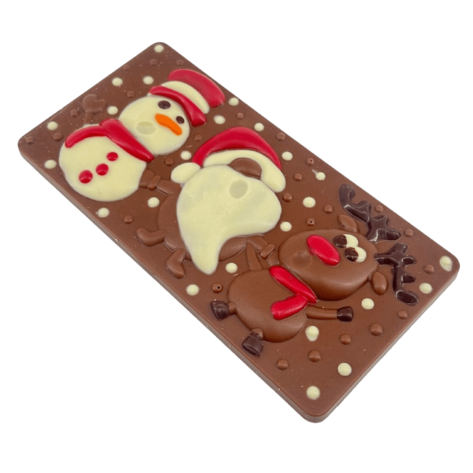 Barrita de chocolate con leche Christmas Friends 100 g