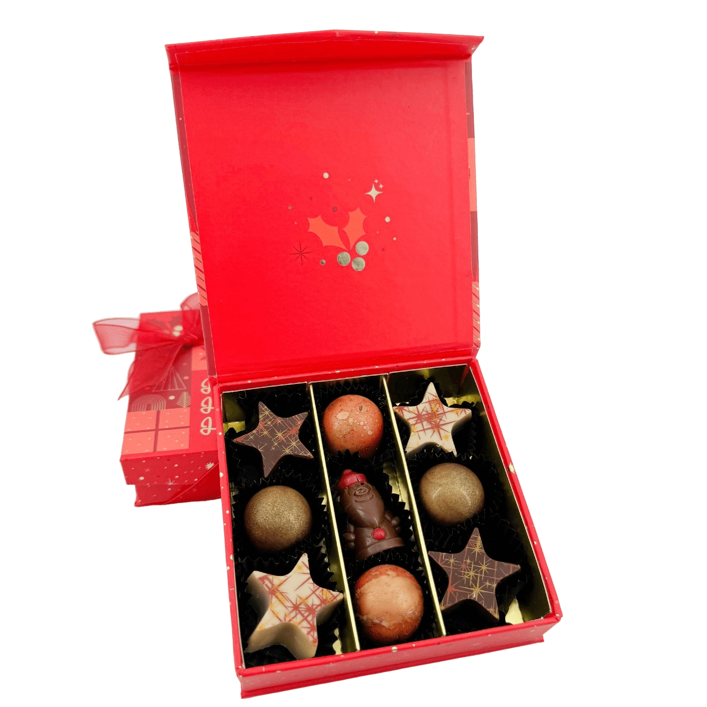 Navidad 9 pralinés caja ho-ho-ho 135g