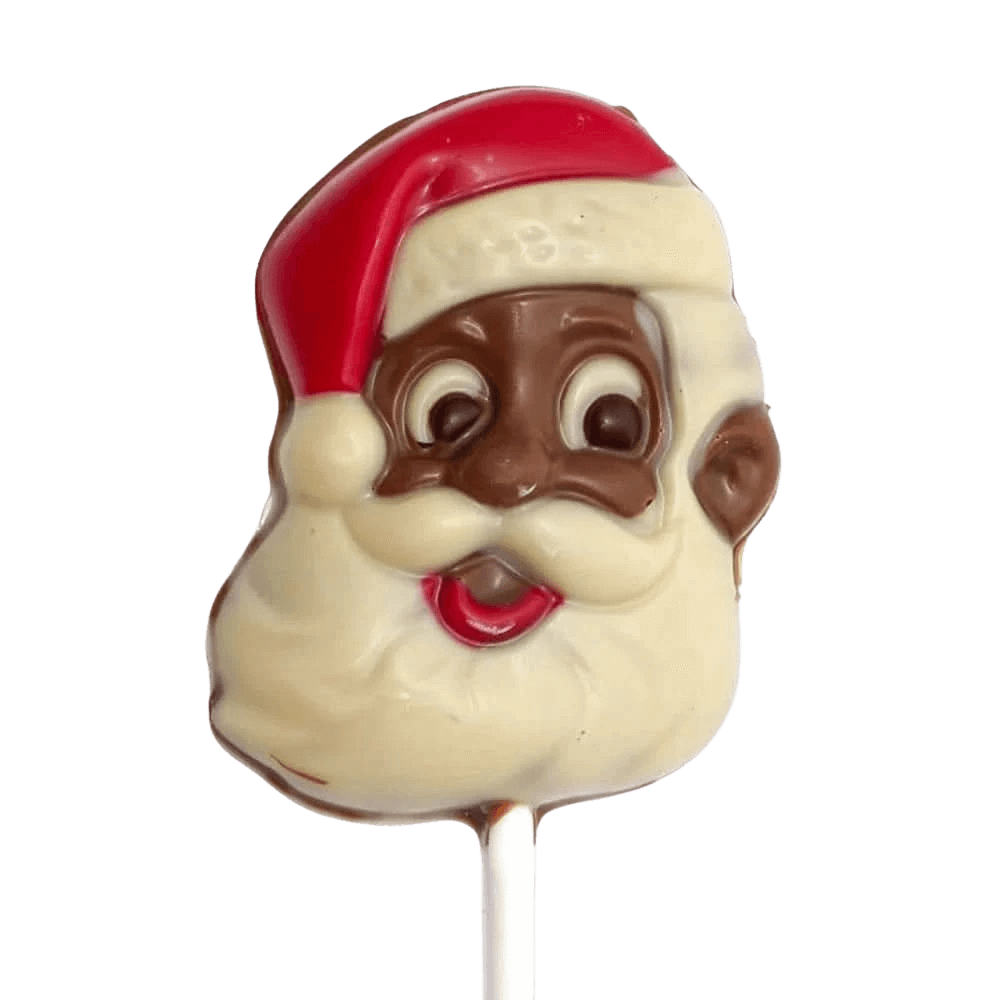 Piruleta de Papá Noel de chocolate con leche 20 g
